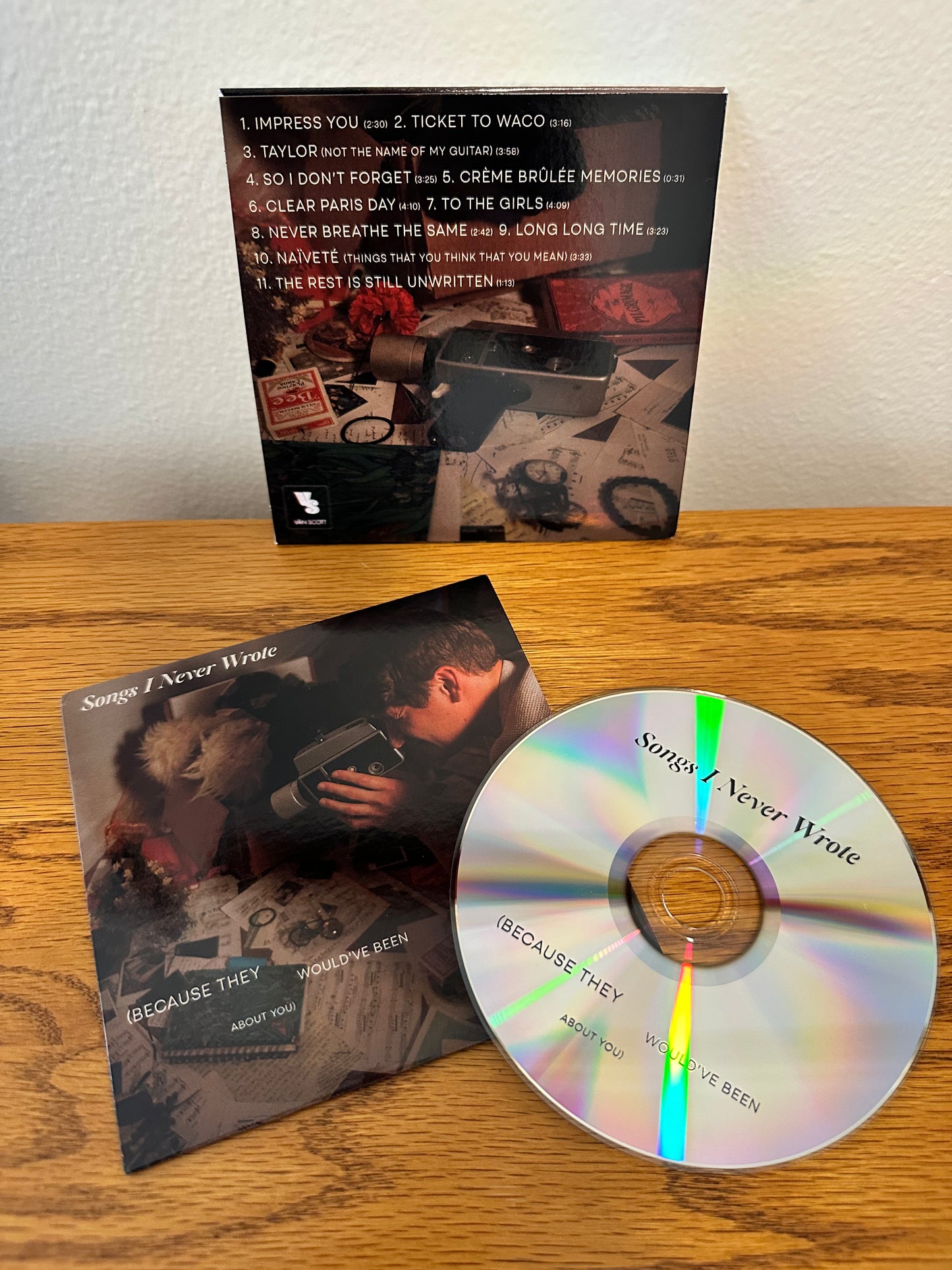 Songs I Never Wrote CD