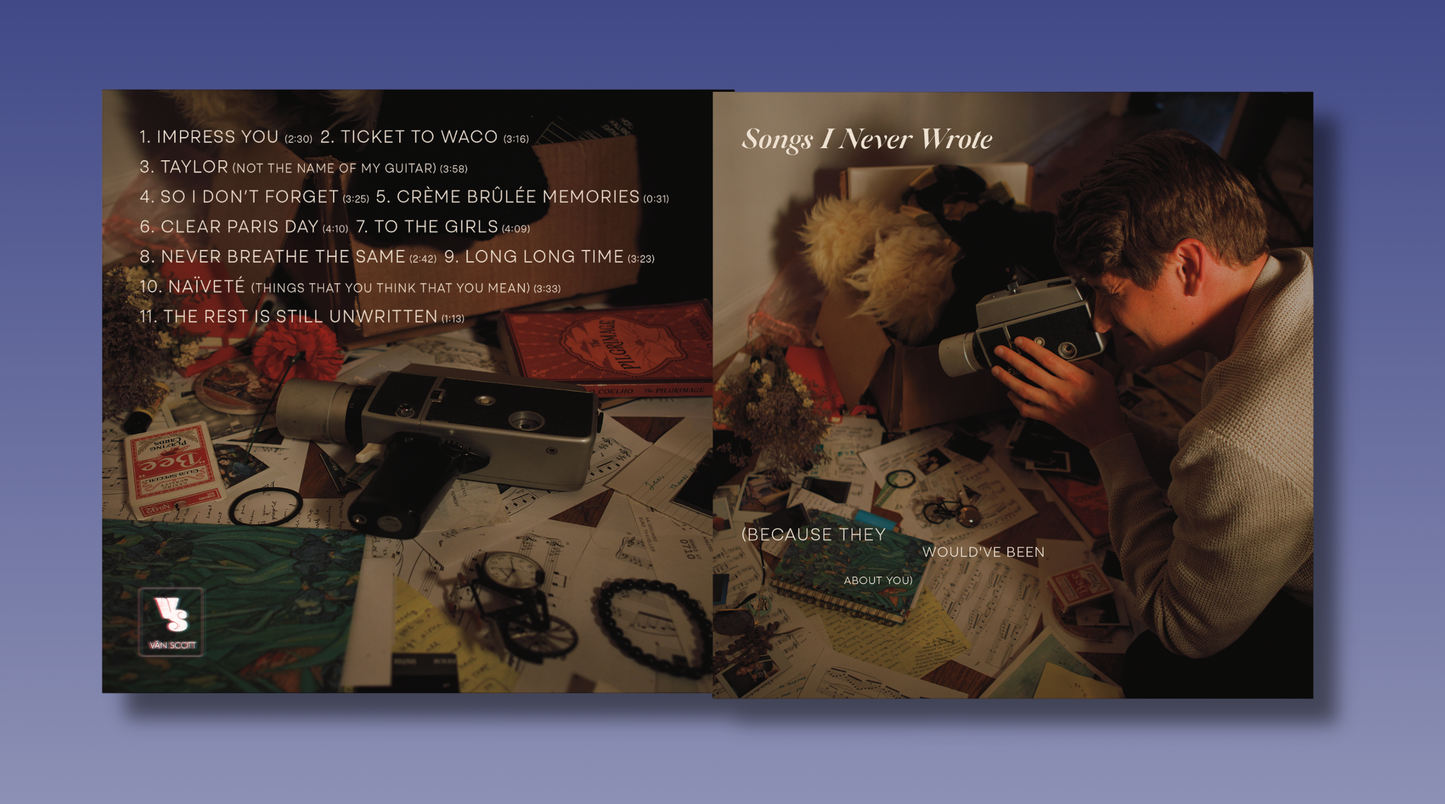 Songs I Never Wrote CD