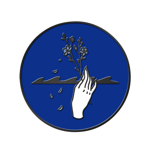 'Forget Me Not' Enamel Pin